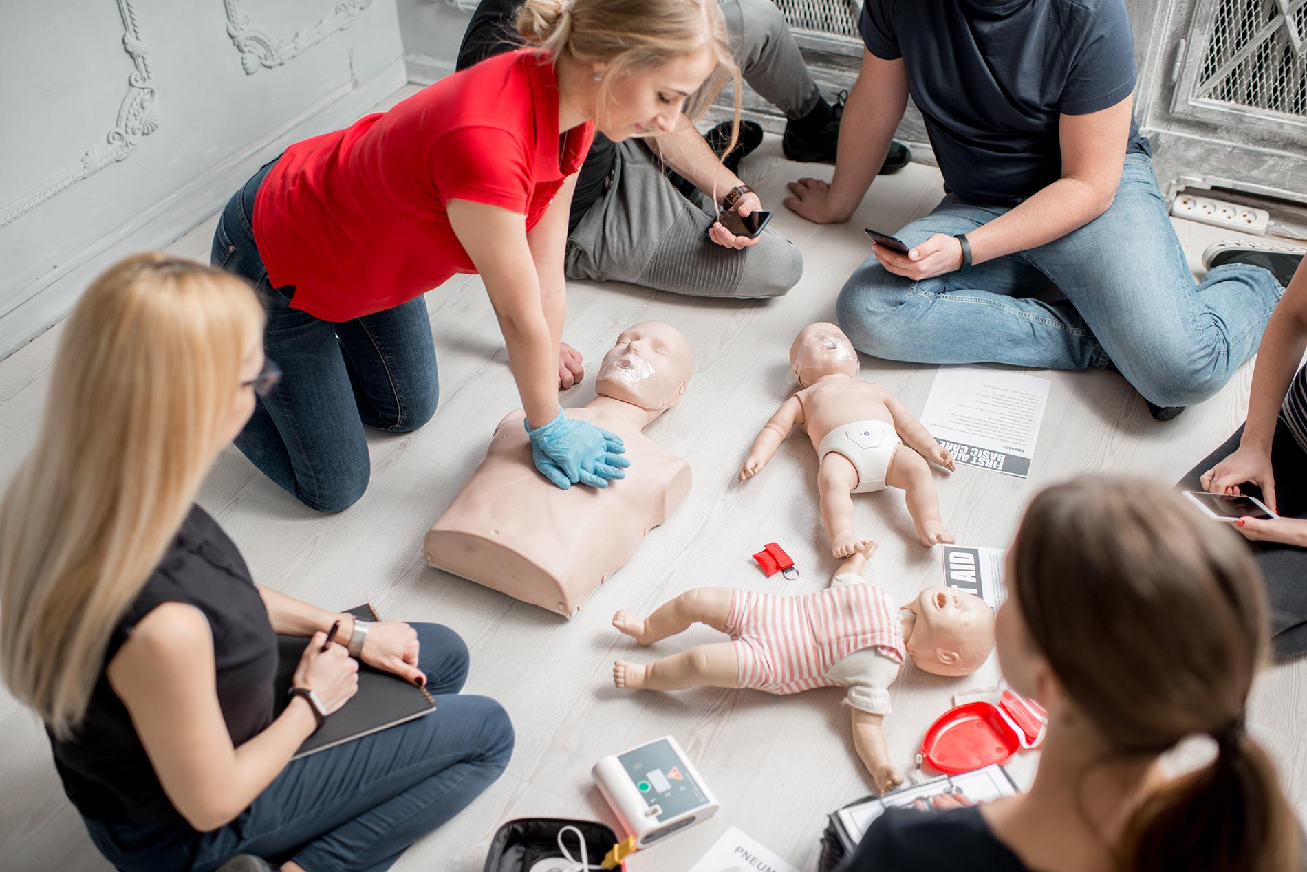 Adult & Pediatric First Aid / CPR / AED